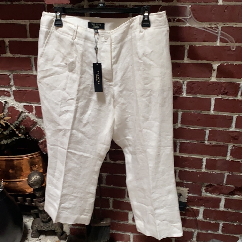 Talbots linen pant